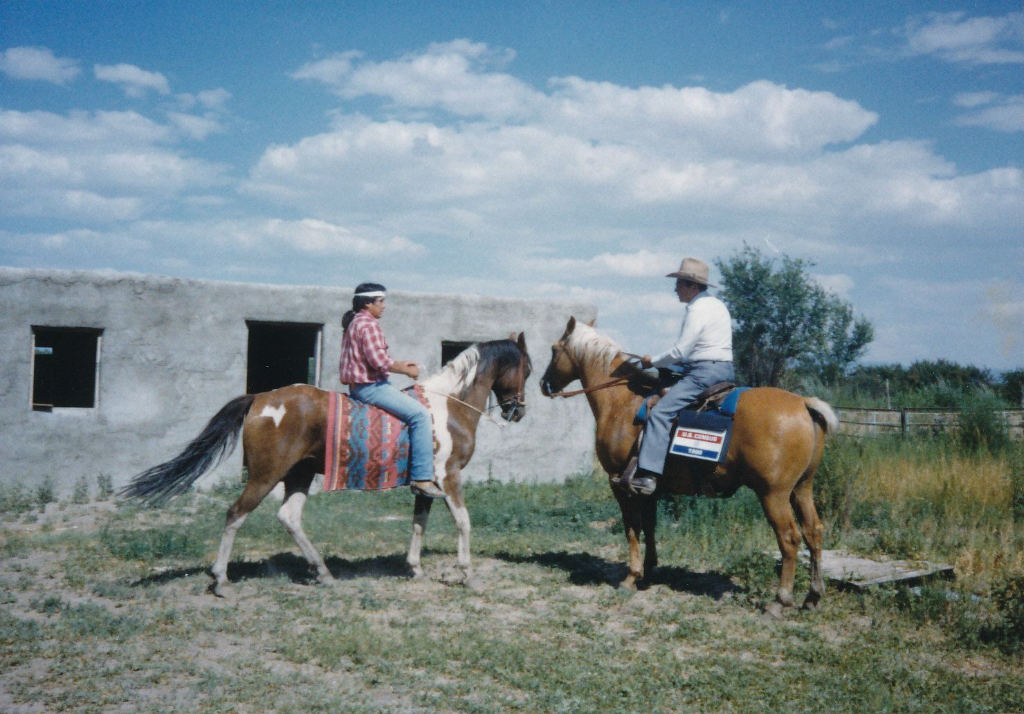 1990 Census Enumeration in New Mexico on Horseback
